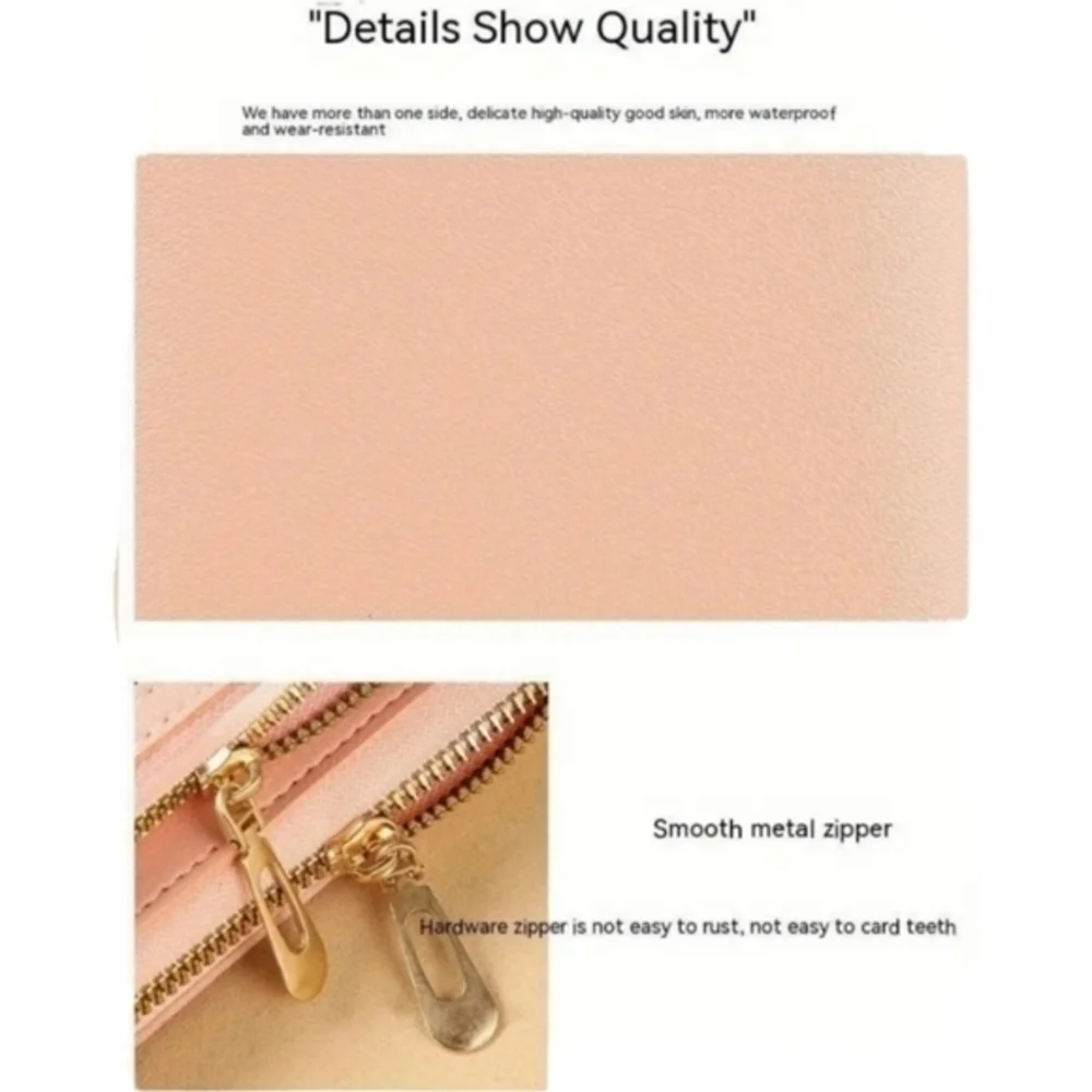Small‎ Crossbody Bag Touch Screen Phone Case, Cellphone Purse Wallet PU Leather